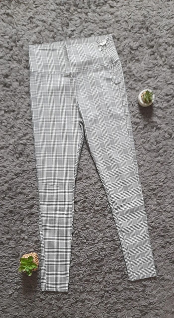 Pantalon imprimé prince de Galles