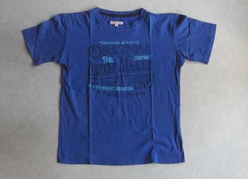 T-shirt bleu U