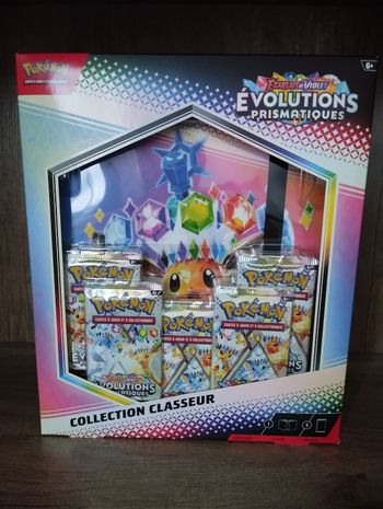 Pokémon collection classeur évolutions prismatiques