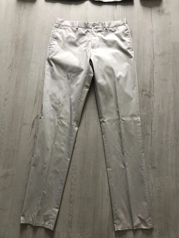 Costume homme blanc « Brice » porté 1 fois - photo numéro 3