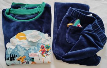 Ensemble de pijama velour