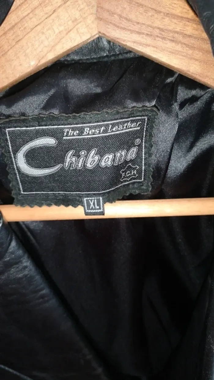 Veste en vrai cuire chibana - photo numéro 6