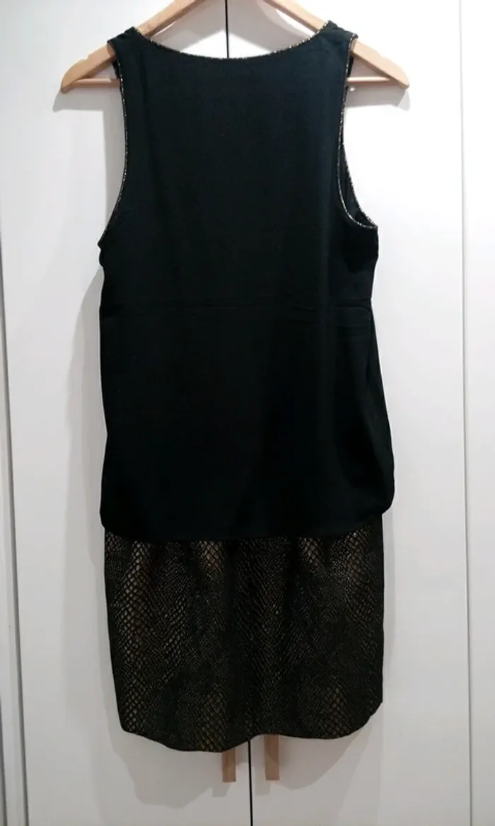 Robe noir et doré Neuve T.36 - photo numéro 5