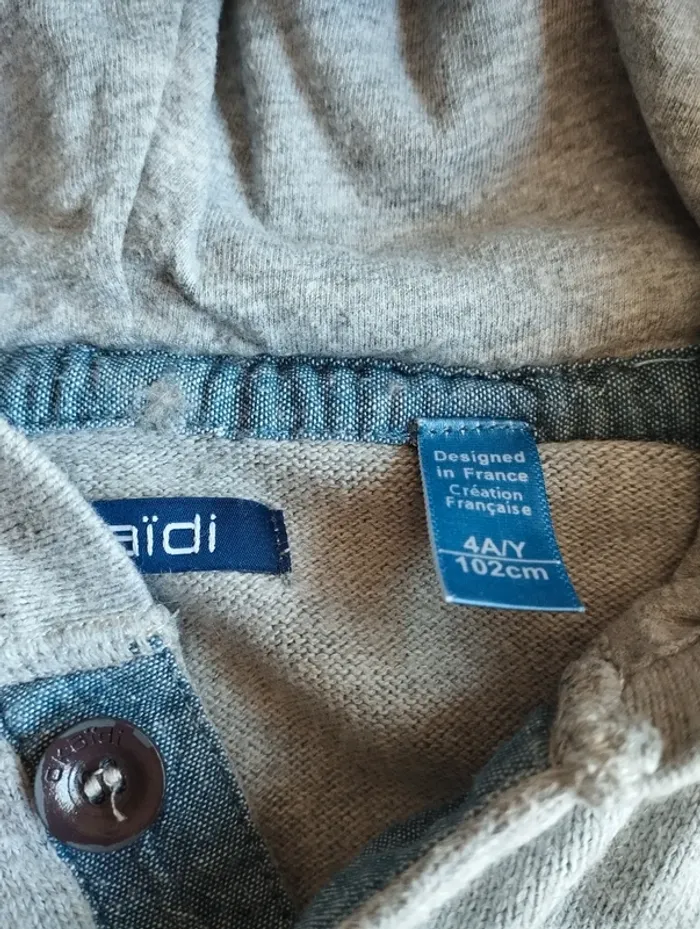 Lot de 4 vêtements Okaïdi / ensemble garçon 4 ans - photo numéro 7