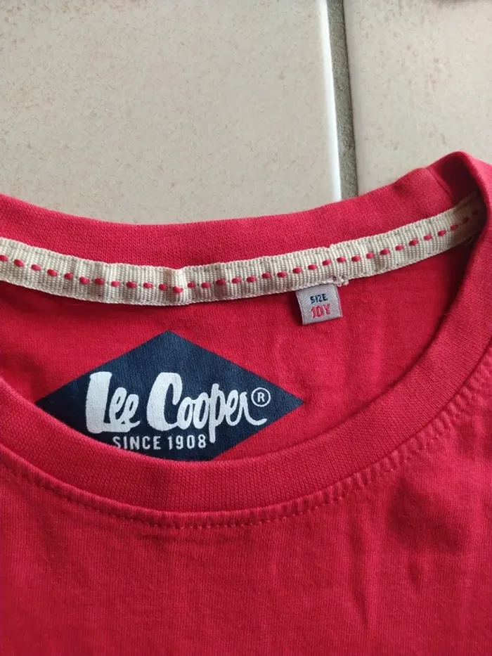 Lot de deux t-shirts d'été manches courtes garçons taille 10 ans marque Okaïdi - photo numéro 9