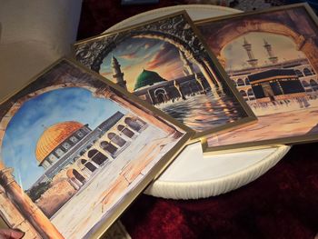 Lot de 3 toiles Islamique