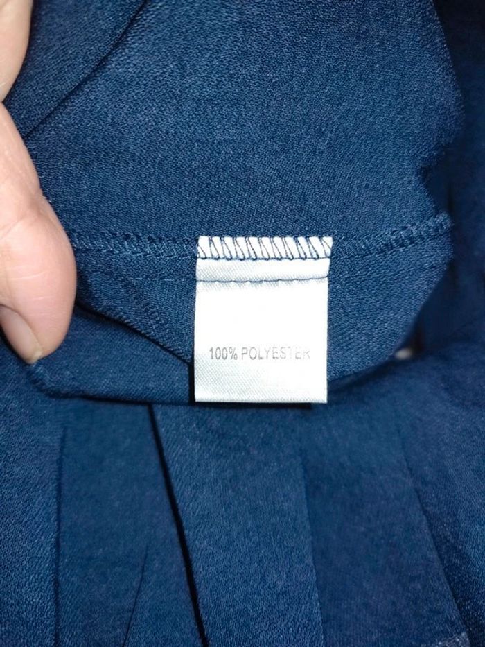 Blouse en dentelle marine - photo numéro 9