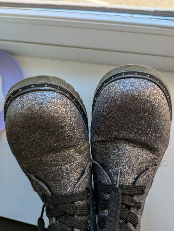 Bottines à paillettes tom tailor taille 36 - photo numéro 4