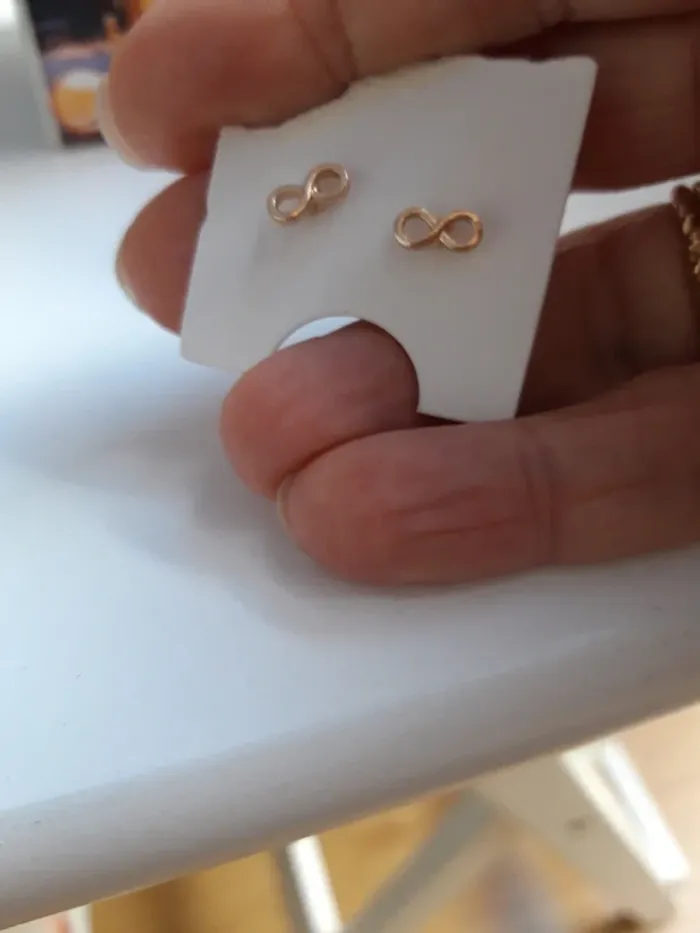 Puces d'oreilles "infini" - photo numéro 5