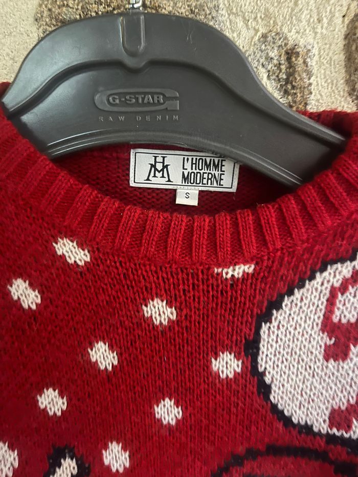 Pull Noël L’Homme Moderne Taille S Italie - photo numéro 3