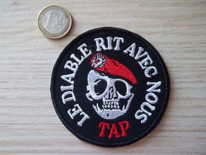 patch insigne écusson militaire armée TAP Troupes Aéroportées dia.7,8