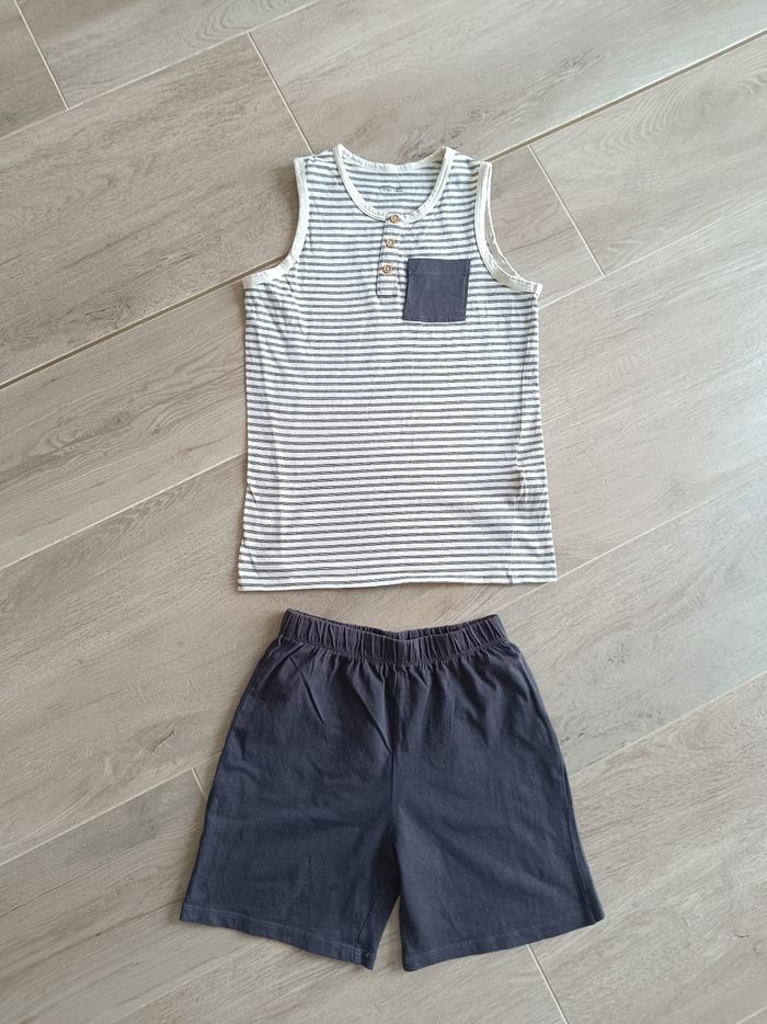 Pyjama short garçon 9 ans