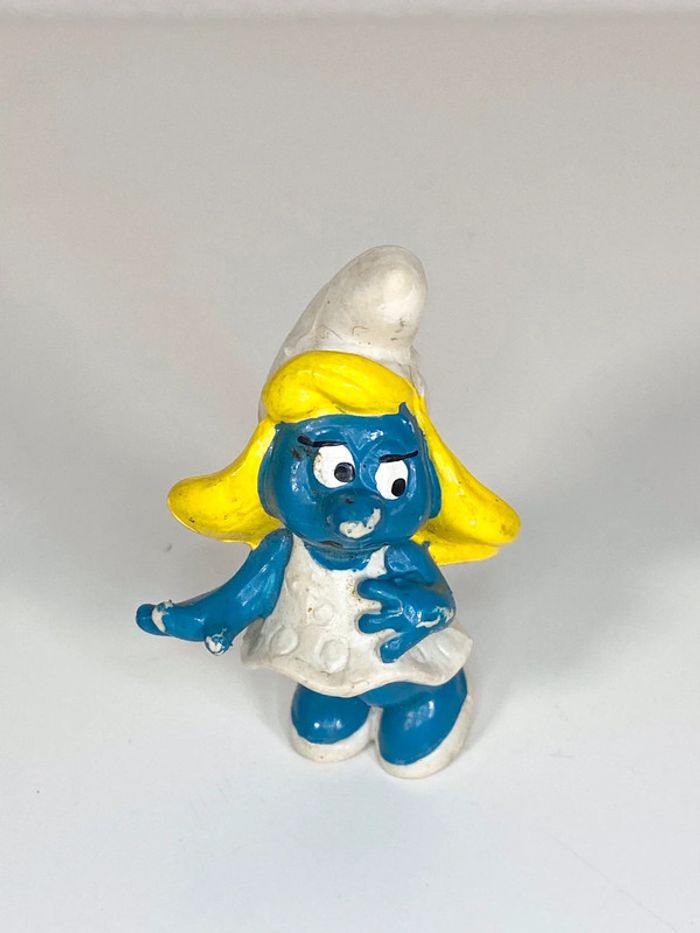 Lot de deux figurines Schtroumpfs années 80 - photo numéro 2
