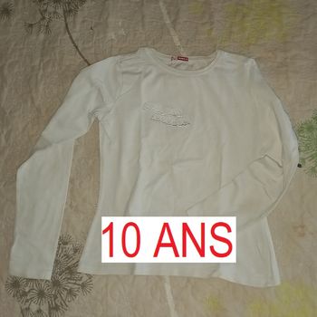 Tee-shirt manches longues 10 ans 138 cm