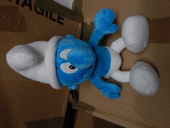 peluche schtroumph