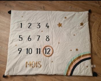 Tapis photo  âge bébé