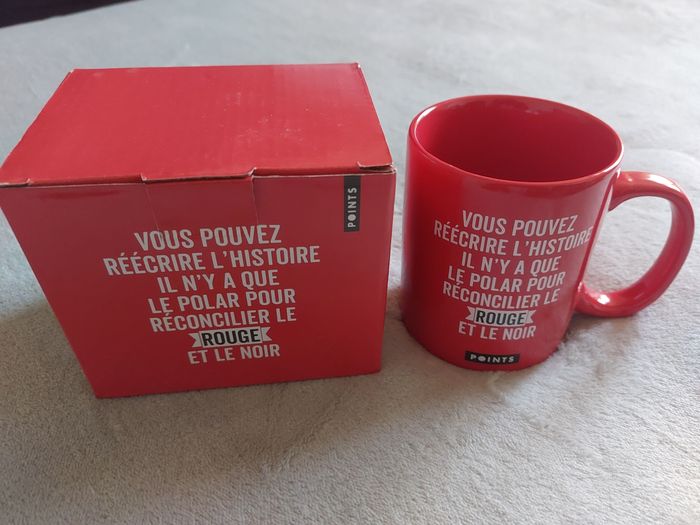 Tasse mug éditions Points rouge - photo numéro 5