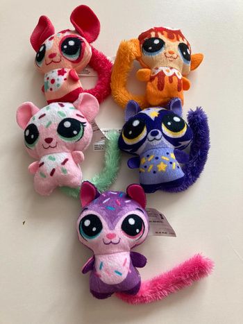 Lot petites peluches little petshop