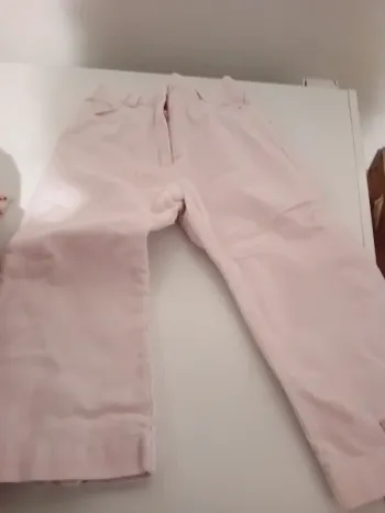 Pantalon  3 ans rose velour