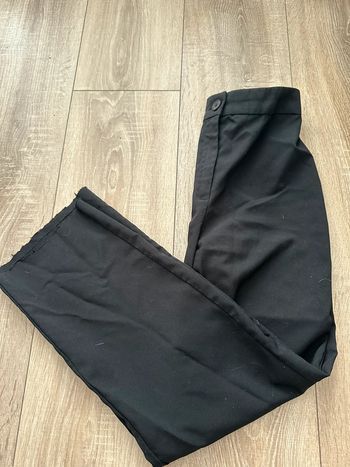 Pantalon tailleur noir