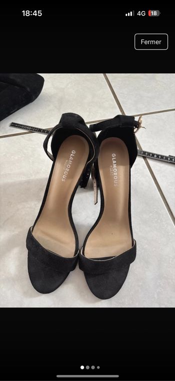 Sandale à talons