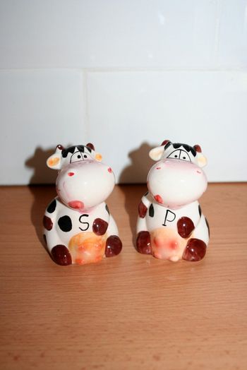 Salière/Poivrière vache