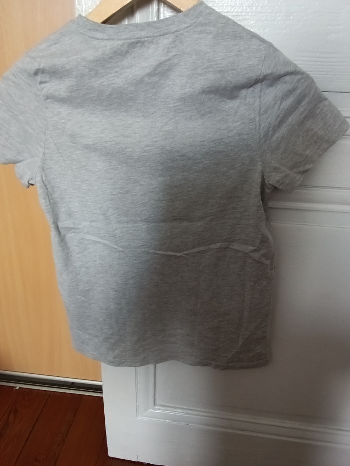 Tee-shirt Kiabi gris et multicolore - photo numéro 4