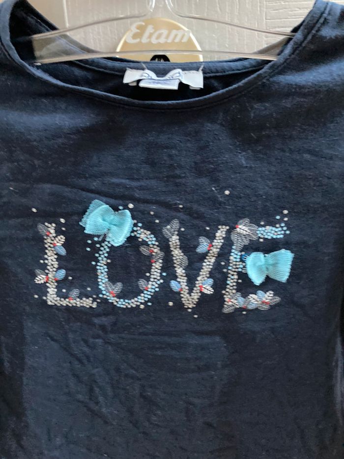 Tee shirt manches longues okaidi 6 ans - photo numéro 2