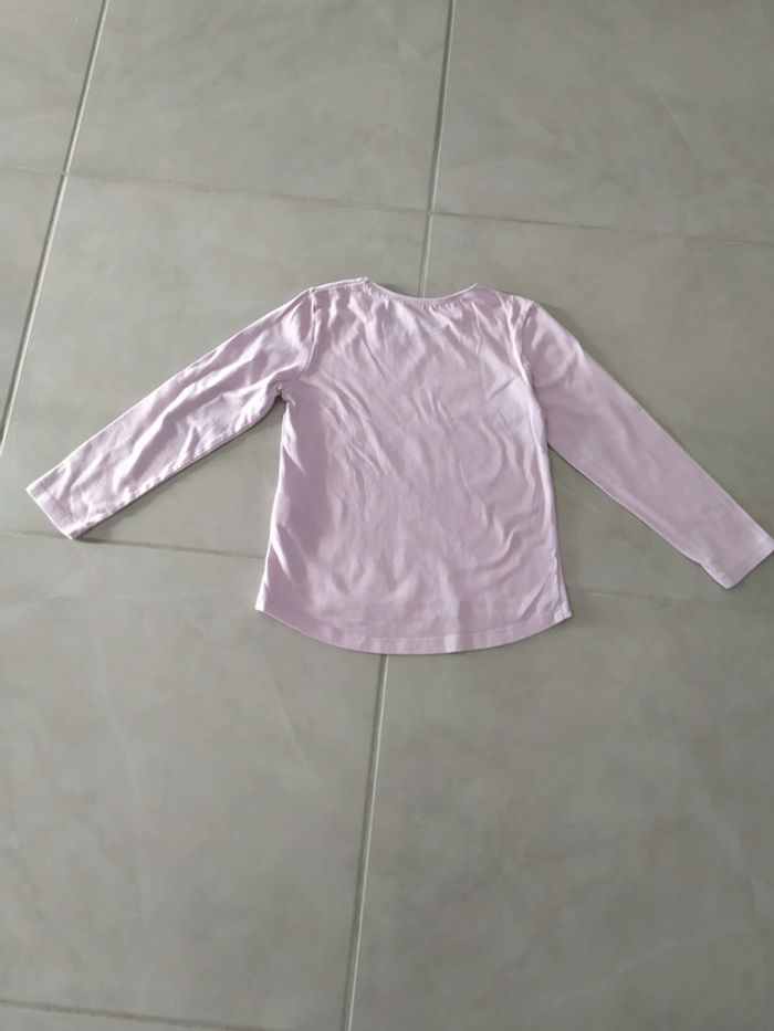 Tee-shirt manches longues fille 6 ans - photo numéro 4