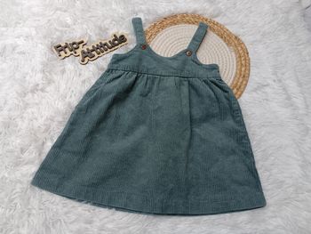 Robe fille 24 mois verte