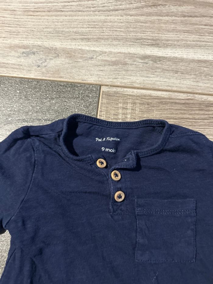 TEE shirt manche longue 9 mois - photo numéro 2