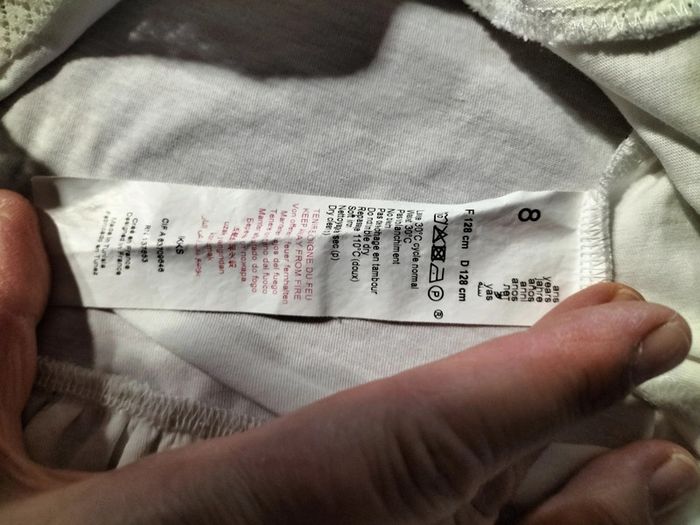 Débardeur tunique blanc 8 ans IKKS - photo numéro 10