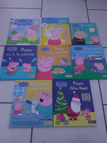 Lot de 8 livres Peppa Pig