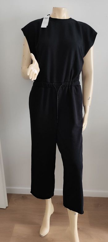 superbe combinaison salopette decontracter noir taille 38 noisy may neuf avec etiquette