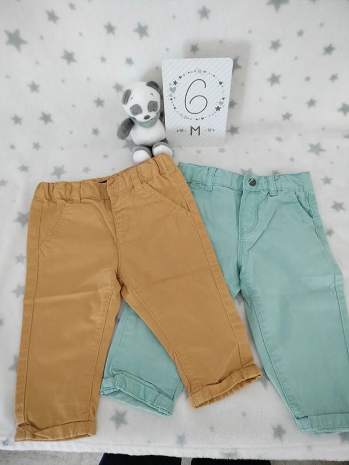 Duo de pantalons fins - photo numéro 3