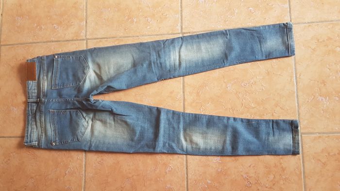 Jeans slim troué fille 34 bleu J Jeans - photo numéro 4