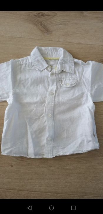 Chemise 12mois garçon