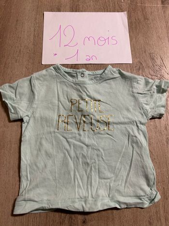 T-shirt 12 mois