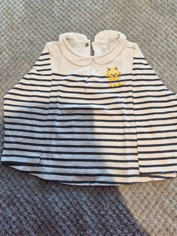 Polo manches longues filles Obaïbi 18 mois