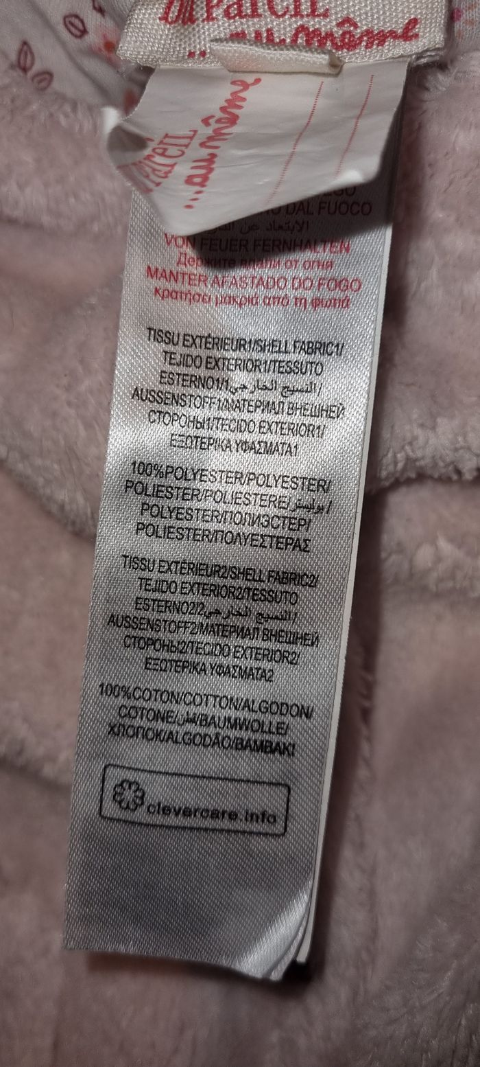 Lot de 2 gilets fille 9 mois - photo numéro 6