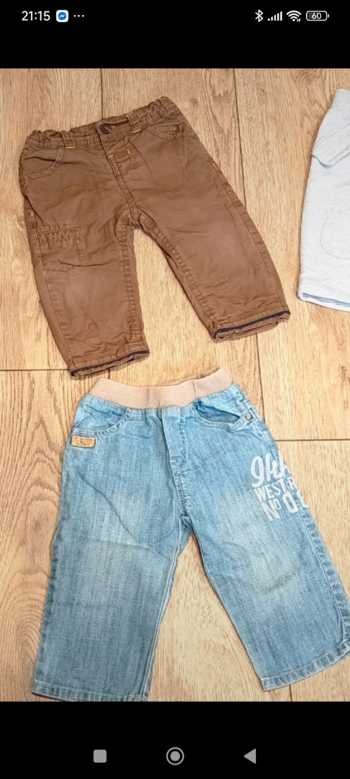 Lot pantalons 6 mois - photo numéro 2