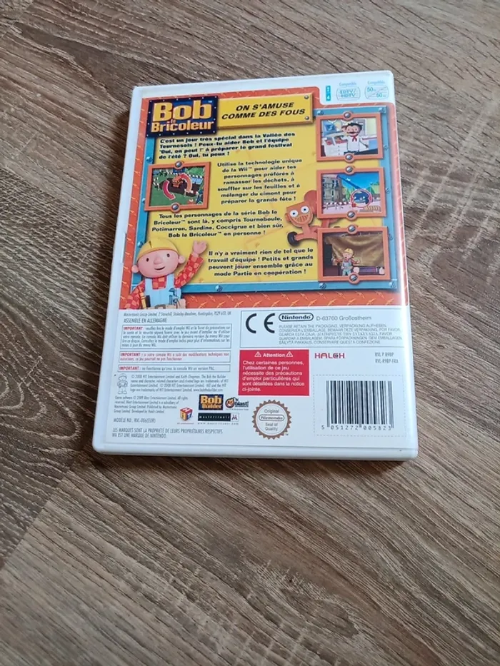Jeu Wii : Bob le bricoleur - photo numéro 2
