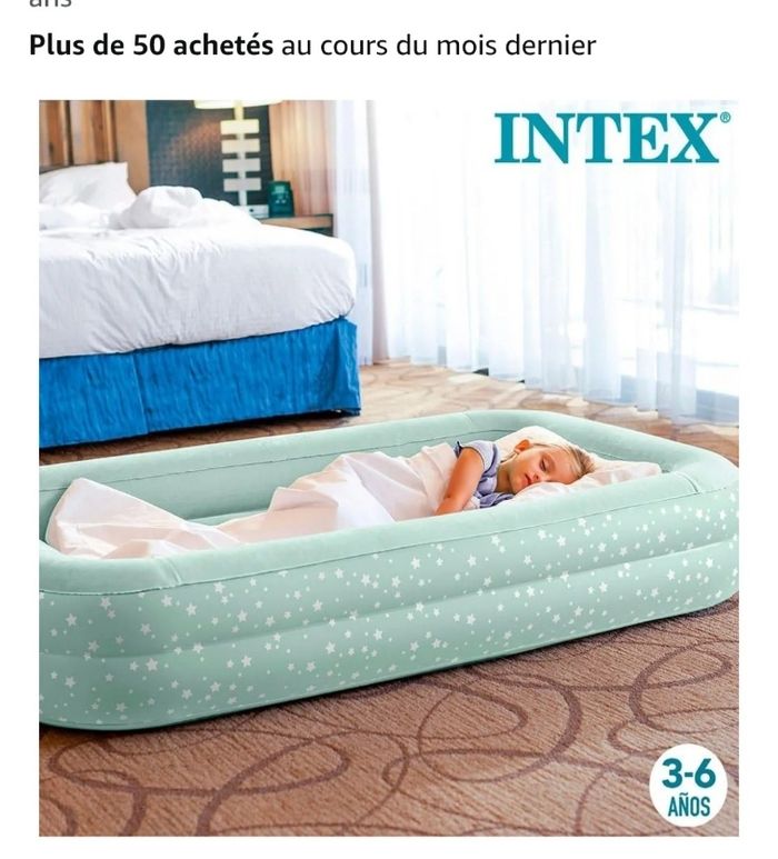 Matelas gonflable pour enfant 3 à 6 ans - photo numéro 2