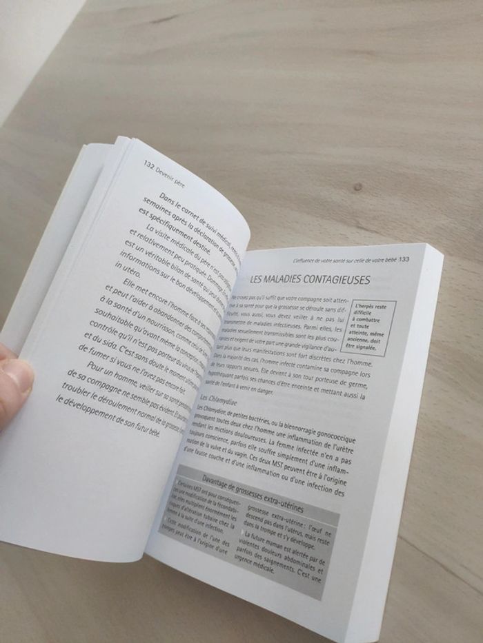 Livre Marabout devenir père neuf mois bien vivre la grossesse Frydman - photo numéro 11