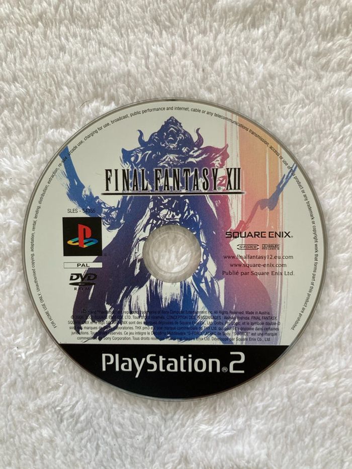 Jeu PS2 Final Fantasy 12 - photo numéro 3