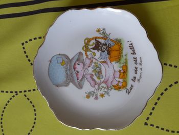 Assiette décorative