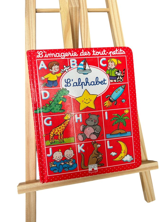 Livre cartonné L'imagerie des tout-petits L'alphabet - Fleurus