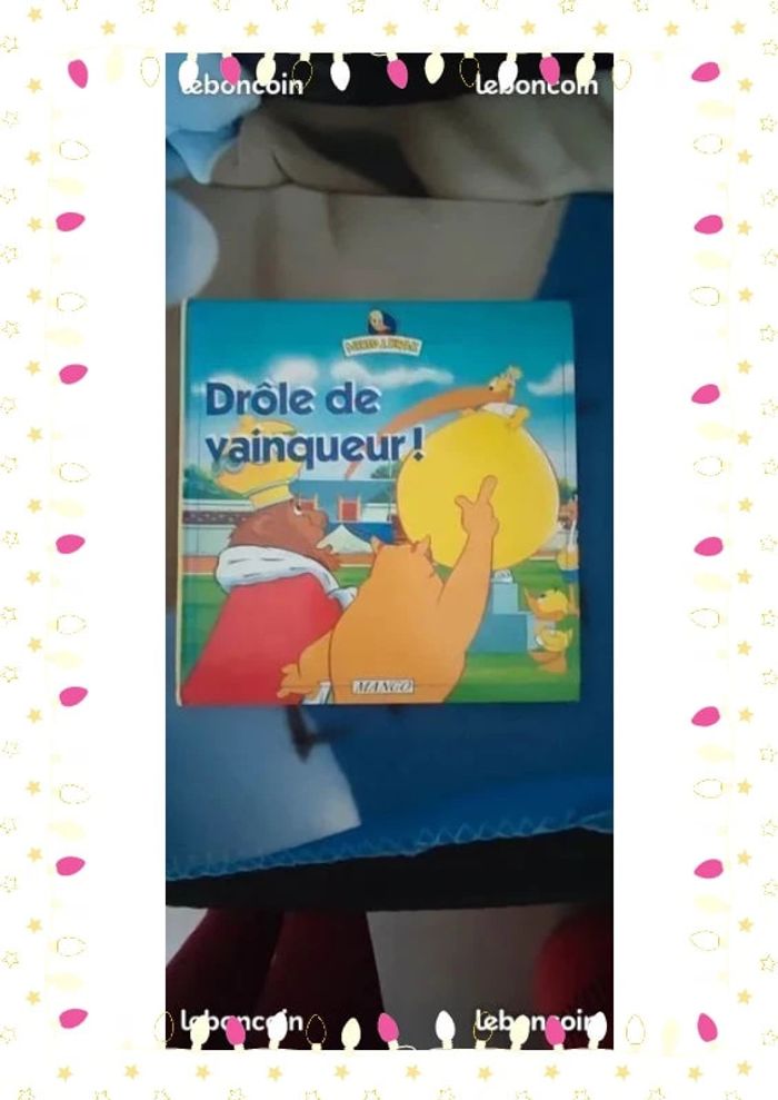 Livre drole de vainqueur