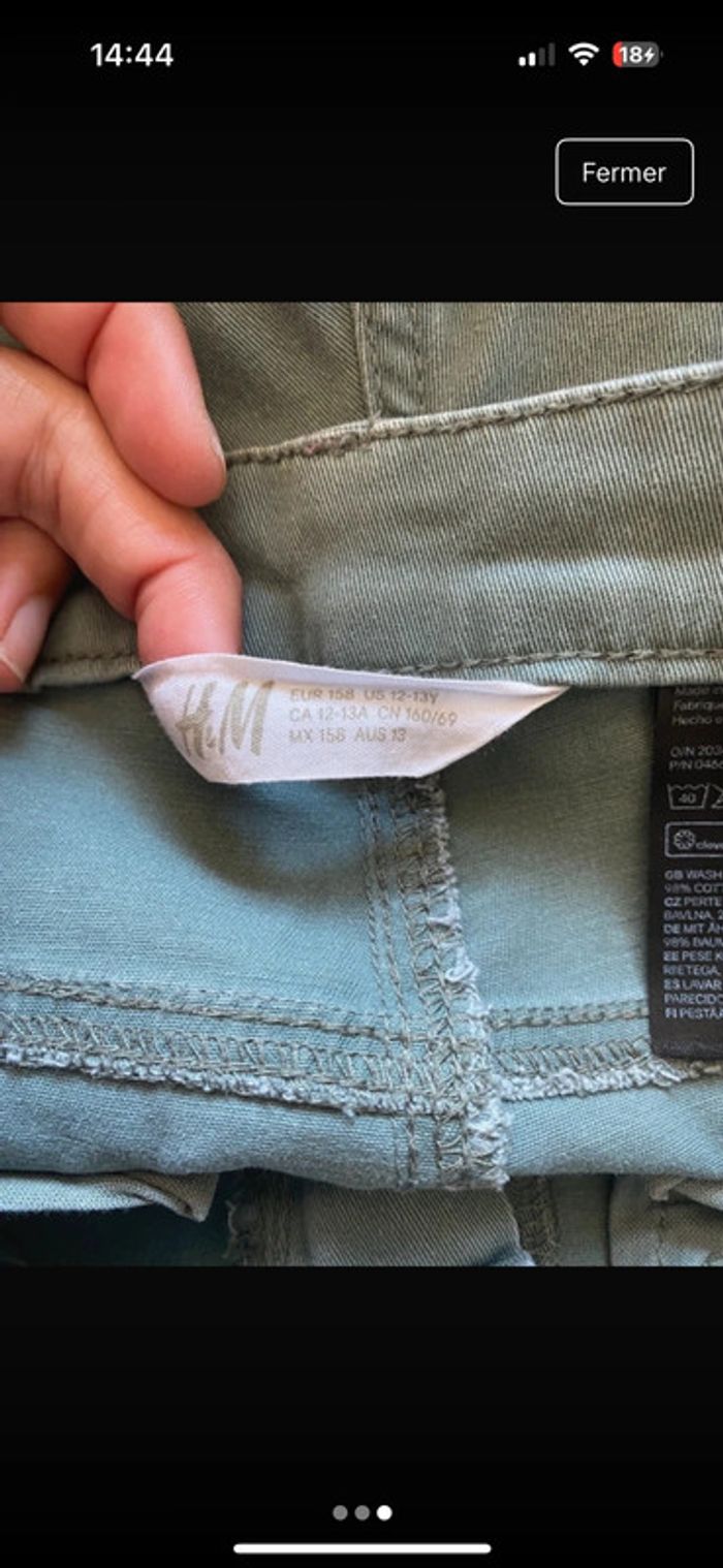 Short kaki - photo numéro 3