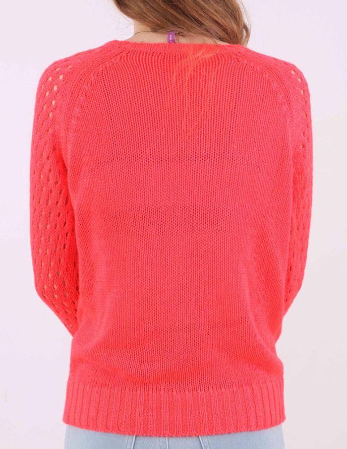 Pull maille orange Cool !! - photo numéro 2